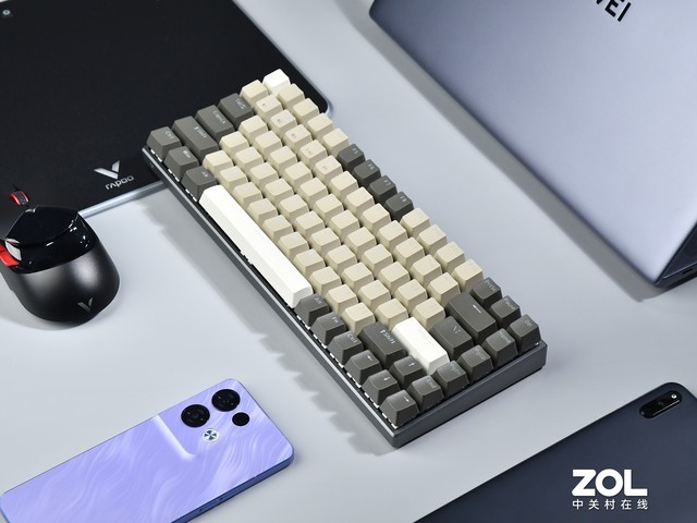 【有料评测】雷柏V700-8A多模版背光机械键盘：颜值高 质感十足 