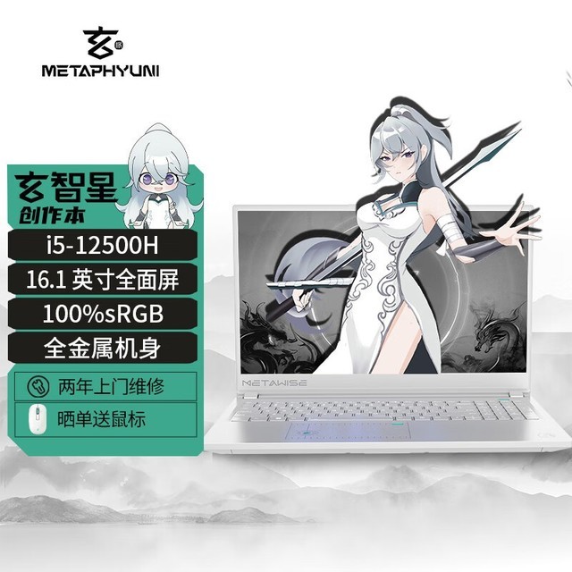 玄派 玄智星 MetawiseBook 01(i5 12500H/16GB/512GB/集显)