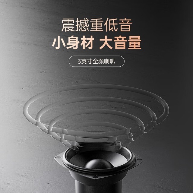 【手慢无】三英寸全频喇叭+DSP音频处理技术!奋达小音箱入手仅需169元