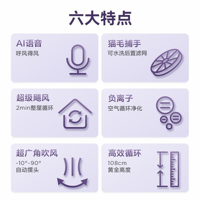 【手慢无】艾美特空气循环扇261元！还能享受清凉和空气净化双重功能