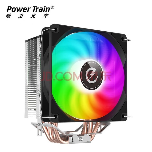  PowerTrain lightning Z400 air-cooled CPU radiator 4 copper tube desktop computer tower fan 1150/1151/1155/1156/1200/1700 pin 12 generation AM5/AM4/AM3