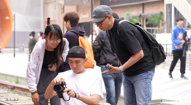  A portrait photography in the art street CityWalk Nikon external shooting activity ended successfully