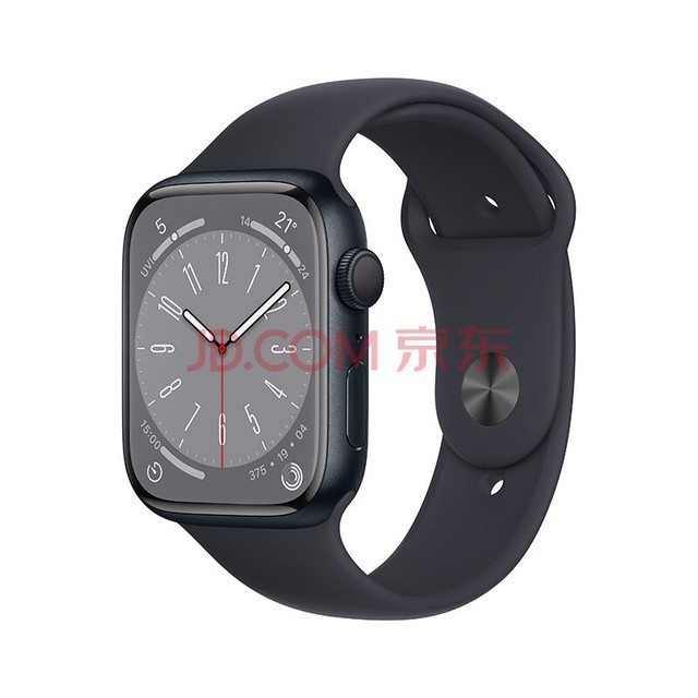 Apple Watch Series 8 ֱ 45mm ҹɫ+ҹɫ˶ͱGPSMNP13CH/A