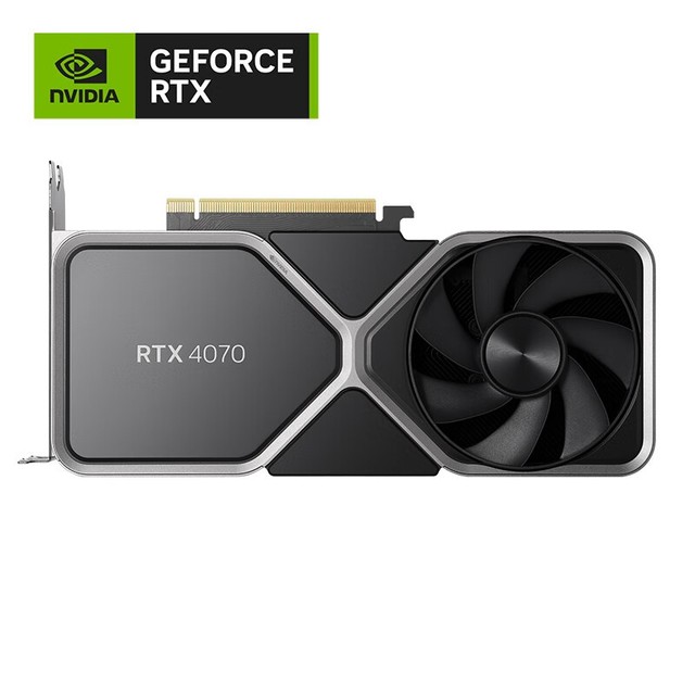【手慢无】NVIDIA 英伟达 GeForce RTX 4070公版显卡限时特惠!
