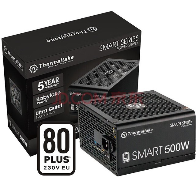 ThermaltakeTt500W Smart 500W ԵԴ80PLUS֤/ʽPFC/¿ط/ֱ֧ߣ