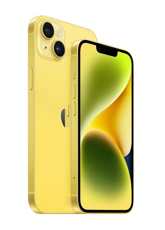 Apple 推出黄色配色新款 iPhone 14 和 iPhone 14 Plus