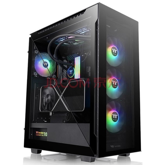 TtThermaltake̹Divider 500 TG ARGB ɫ ʰ ARGB*3/ǲ͸/Type-C