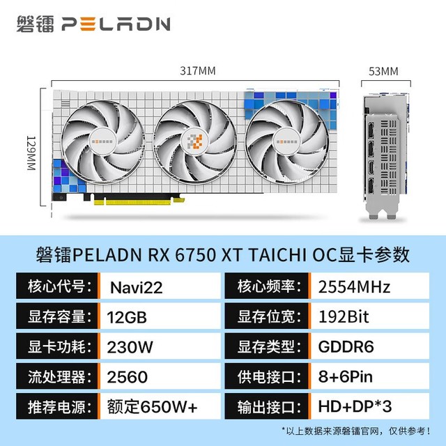 ޡAMD RX6750XT GDDR6Կּ2509Ԫ
