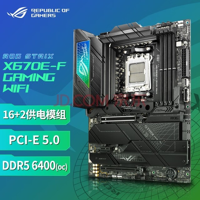 ROG STRIX X670E-F GAMING WIFI ֧ CPU 7950X3D/7900X3D/7800X3D (AMD X670E/socket AM5)