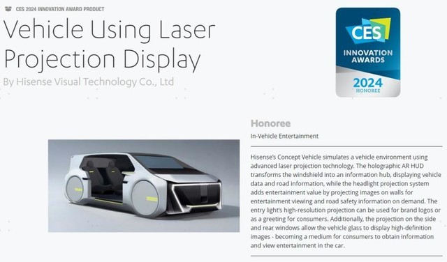  CES grand exhibition observation: laser display plays a leading role in the "Transformers" in the display world, which is praised by foreign media
