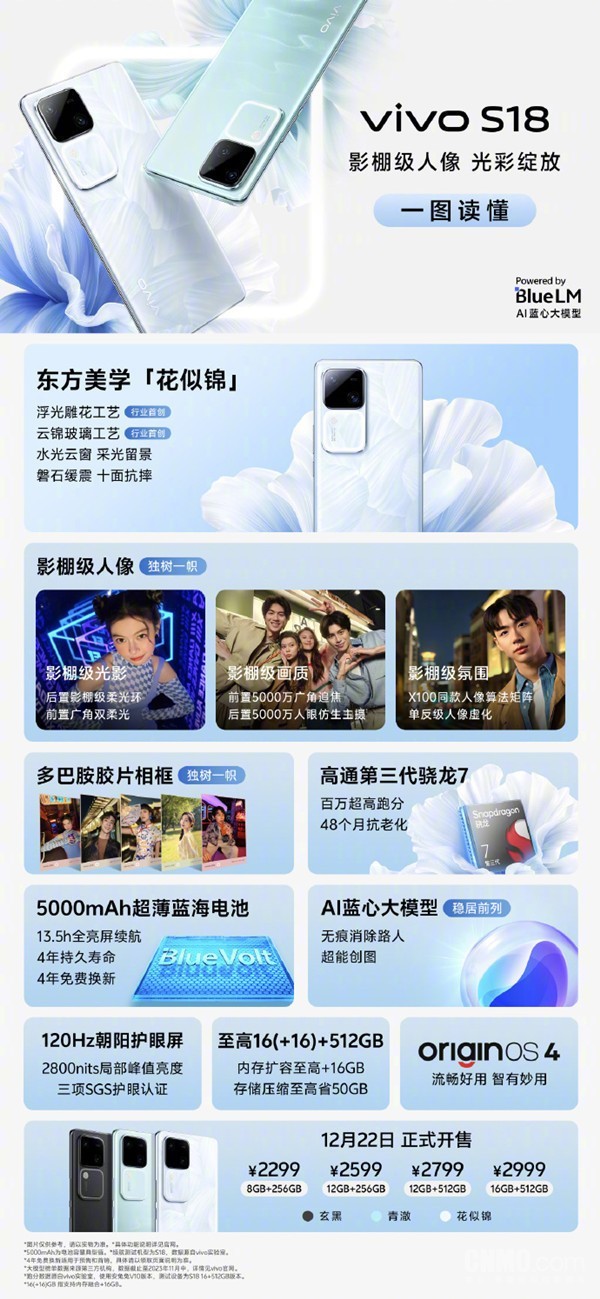 vivo S18首销明天！这款手机有什么亮点？