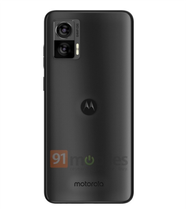 摩托罗拉新机渲染图曝光名为edge30lite后置双摄