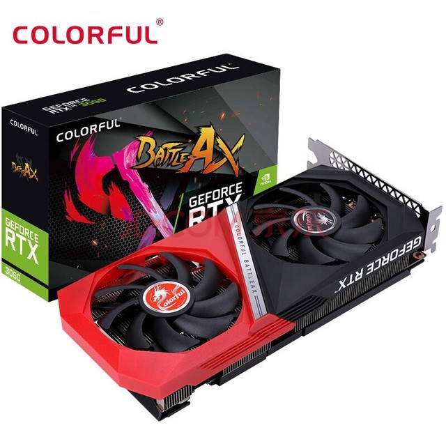  Colorful Tomahawk GeForce RTX 3060 DUO V2 12G L 1777MHz GDDR6 E-sports game light chase computer independent graphics card