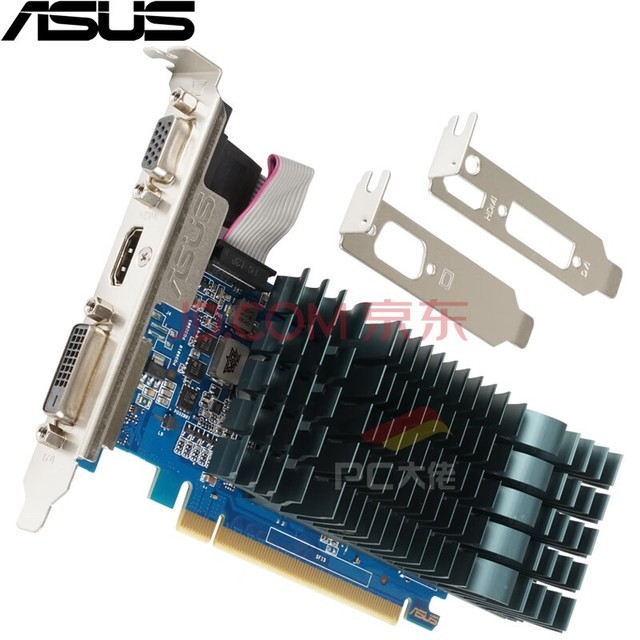 华硕（ASUS） GT730 2GB  三屏台式机电脑显卡 静音显卡 拯救老电脑 亮机卡 高清4K