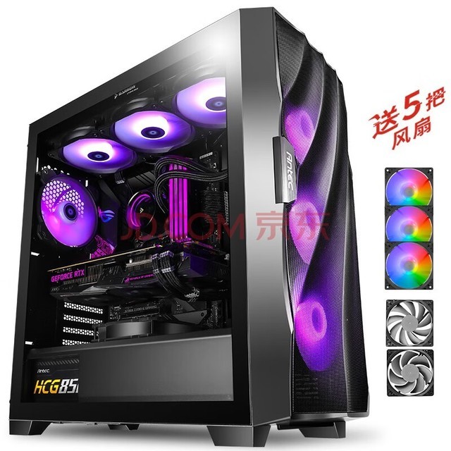 ѿ Antec  DF 700 Flux ֻ/ɢȵ/֧˫λ360ˮ/5ѷ