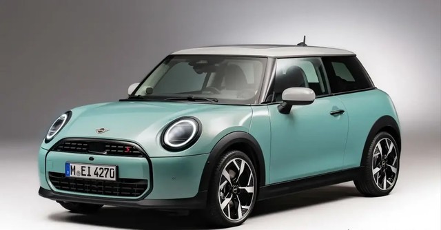 全新mini cooper燃油版官图发布 外观很可爱_汽车科技新闻-中关村在线