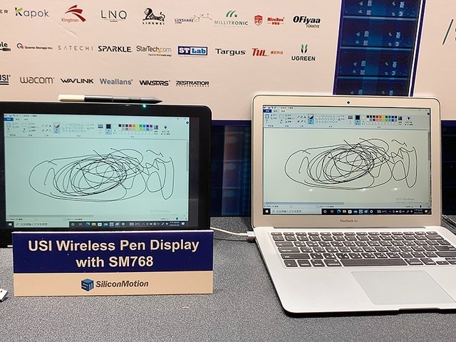 2023台北电脑展：SMI展示SM768图形SoC方案 实现双4K无线显示