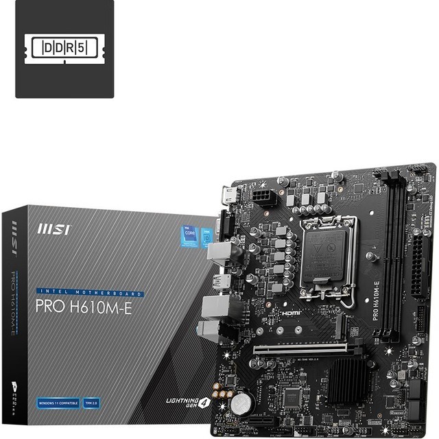 ޡͼۣ MSI΢H610M-E DDR5579Ԫ