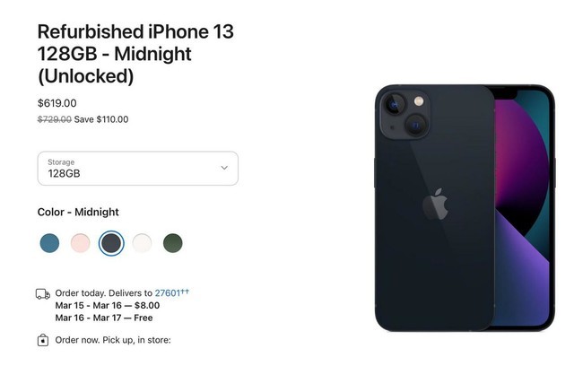官翻iPhone 13开售：4239元起步！