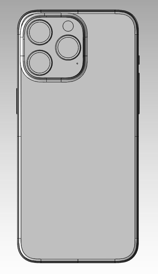就长这样！iPhone 15 Pro Max CAD图曝光 主摄凸起绝了