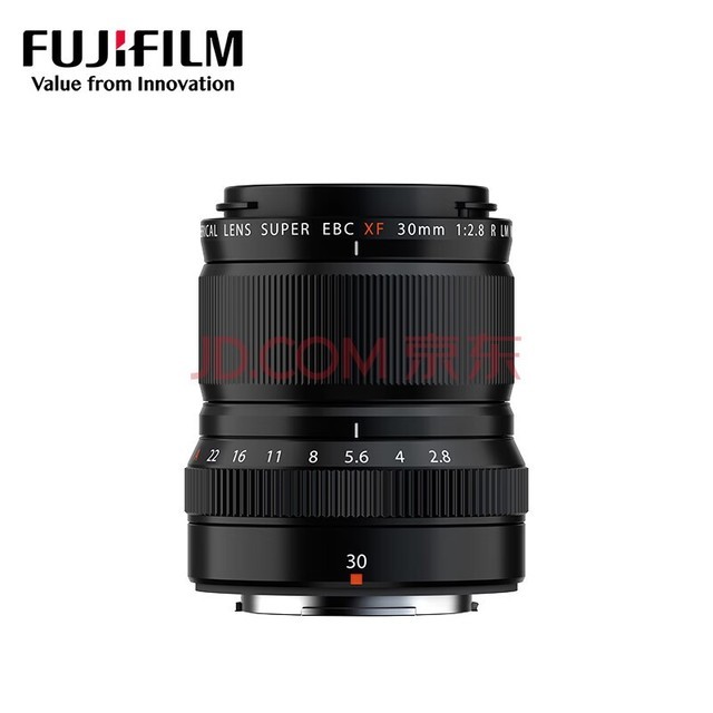 富士（FUJIFILM）XF30mmF2.8 R LM WR Macro 超微距标准定焦镜头
