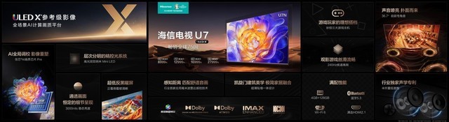 好画质成就爆款王！海信电视U7N全球首发