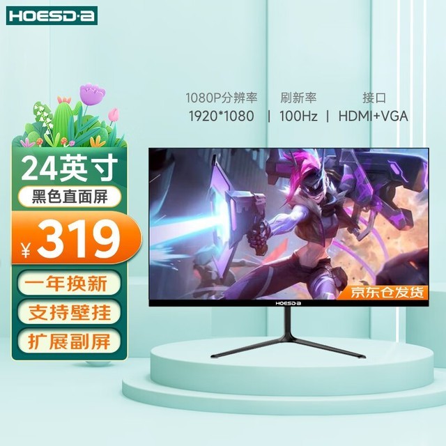 hoesda Hoesd.aD240M 24Ӣ-100hz-ips-ȫֱɫ