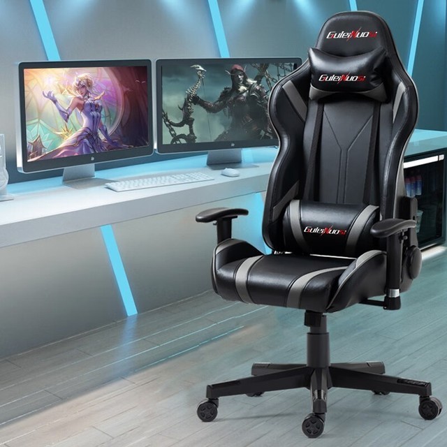 电竞椅 电脑椅游戏椅人体工学椅子家用可躺旋转升降竞技椅皮椅 s234