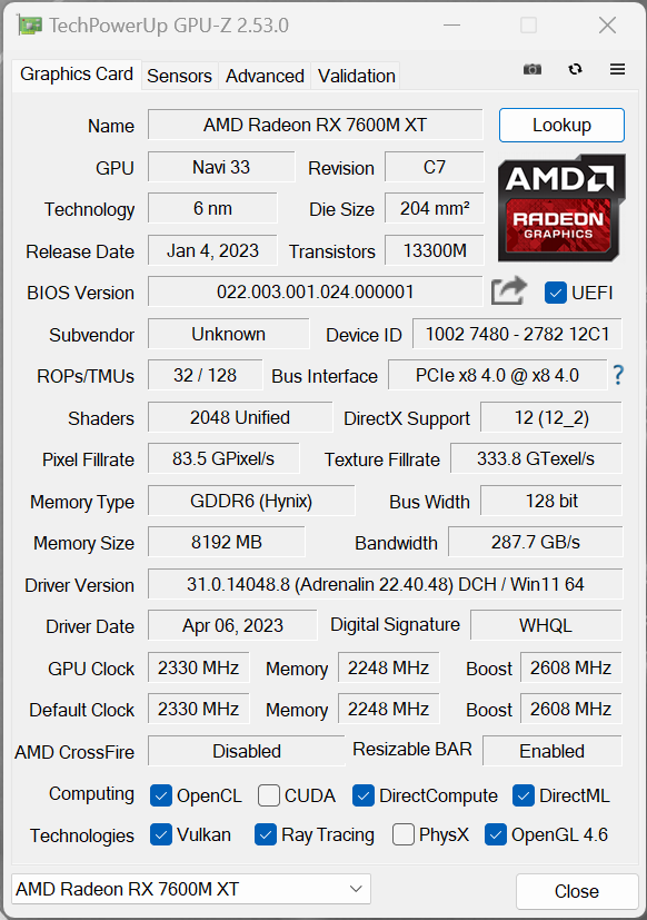 没有对比就没有差距！AMD新显卡大战RTX4060