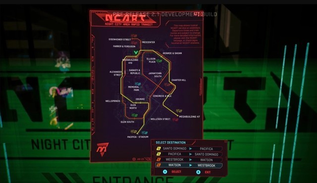 《赛博朋克2077》更新将加入地铁系统
