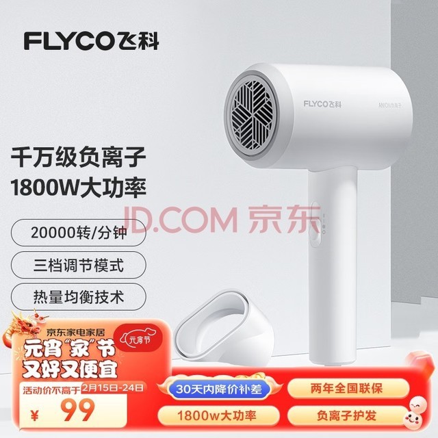 ɿ FLYCO 紵 縺Ӻ» ȴٸɷͲFH6290 1800W