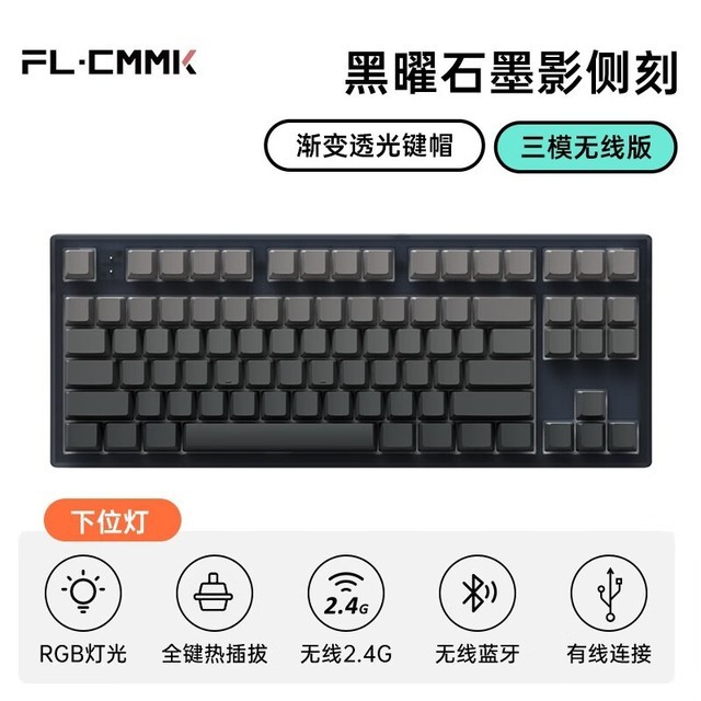 FLESPORTS飩 MK870 ģ-ʯ׼-īӰ̼ñ TTCV2