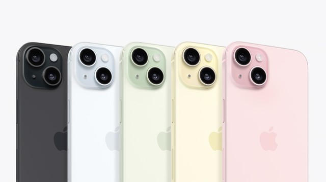 苹果发布iPhone 15：USB-C 端口、灵动岛、新颜色