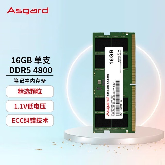 ޡ˹DDR5ʼǱڴ16GB249Ԫ