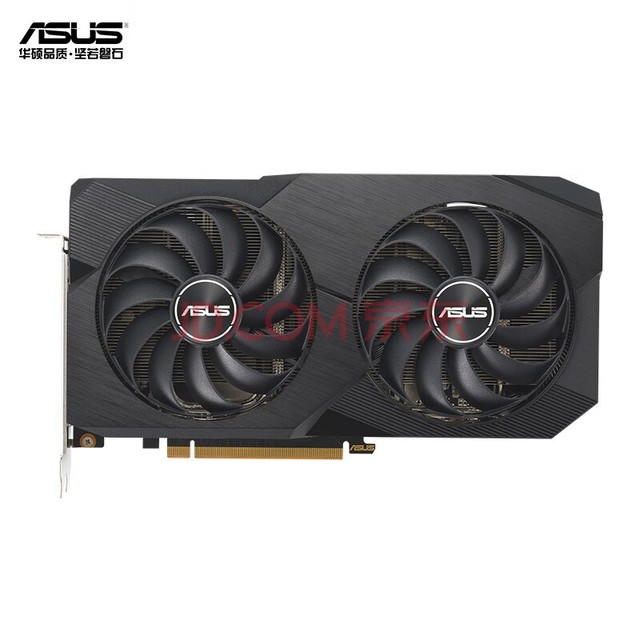 华硕（ASUS）DUAL-RX6600-8G V2 AMD RADEON RX 6600  电竞游戏显卡