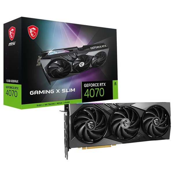 ޡ̳΢ GeForce RTX 4070 GAMING X SLIM Կؼ4599Ԫ
