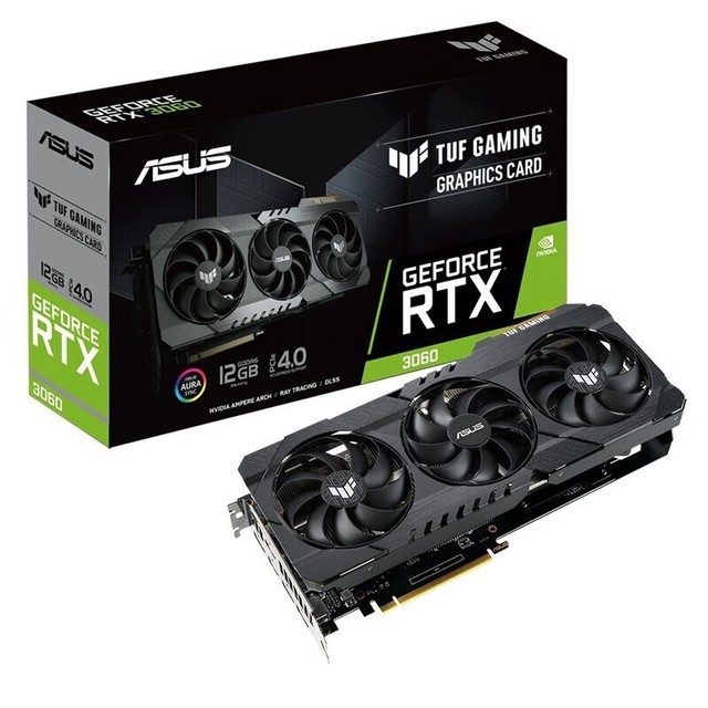 【手慢无】华硕巨齿鲨TUF-3060Ti-O8GD6X显卡优惠370元_游戏硬件显卡-中关村在线
