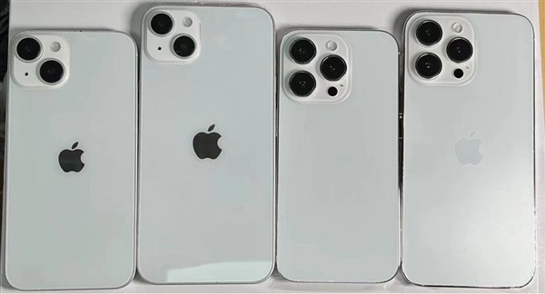 预计8月初量产 iPhone 14全系机模曝光：后摄模组变化不大