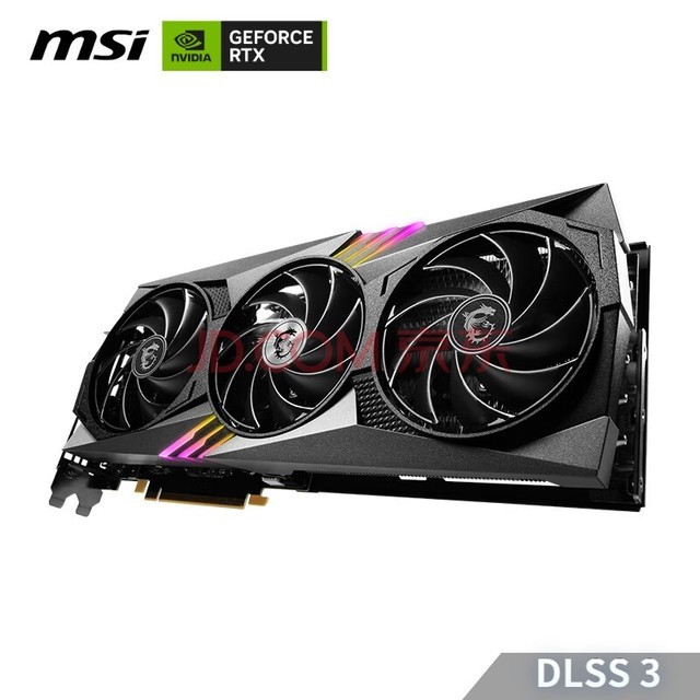 微星（MSI）魔龙 GeForce RTX 4070 GAMING X TRIO 12G 电竞游戏设计智能学习电脑独立显卡 