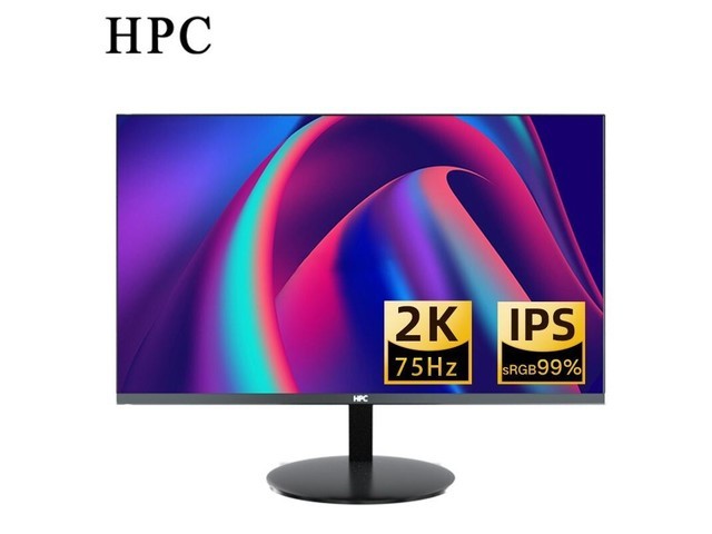 HPC（惠浦） h24q 23.8英寸 2k 75hz ips技术硬屏