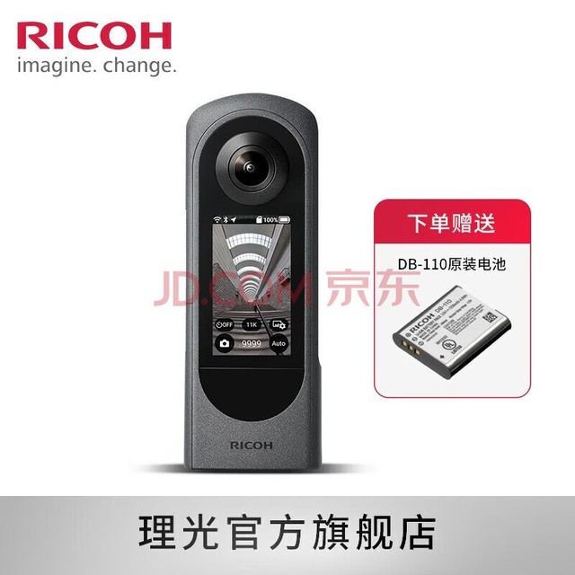 ⣨RICOH THETA X ȫ 11KԼ6000ؾ̬ 360VR ɫ ٷ