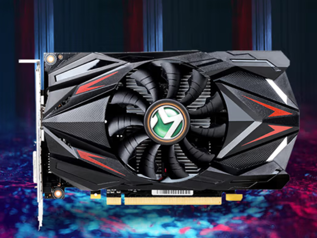 手慢无百元亮机卡铭瑄rx550显卡到手599元