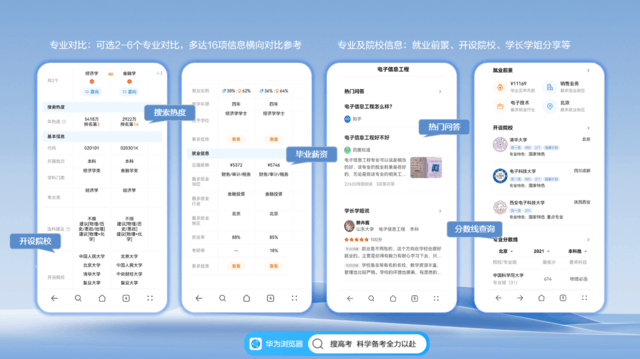 华为浏览器2023高考“陪伴”日历，资讯+服务助力高考！