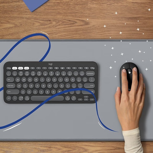 【手慢无】罗技Pebble 2 Combo键盘鼠标套装静音超值购仅需239元