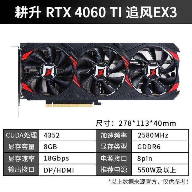 ޡRTX4060TI׷EX3 8GԿŻݼ۸3199Ԫ