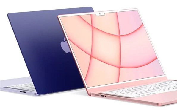 2022款MacBook Air高清渲染图来了 7种颜色可选 
