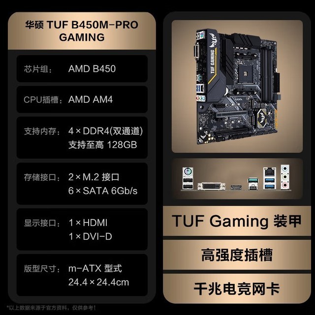 【手慢无】r5 5600g B450m Pro Gaming板u套装百亿补贴1189元 游戏硬件主板 中关村在线