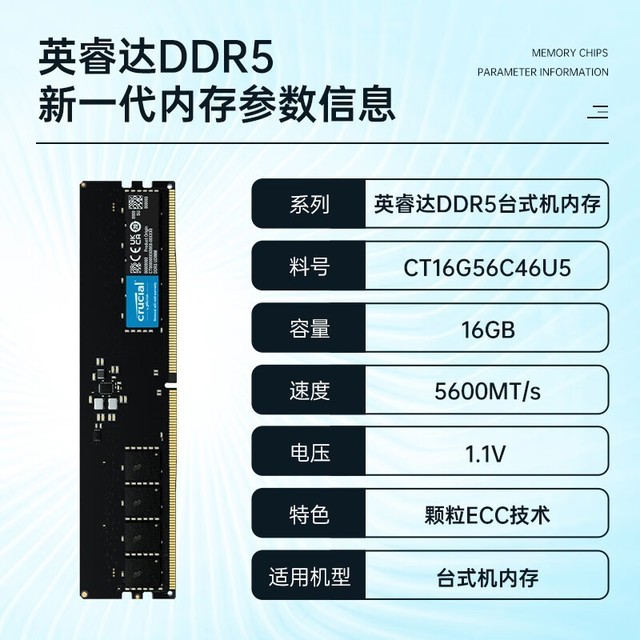 ޡֵ16GB DDR5ڴ ּ268Ԫ