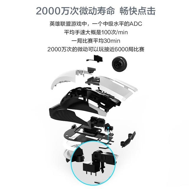 【手慢无】618超值特惠!雷神双模游戏鼠标跌破百元