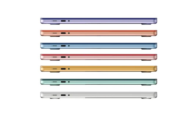 2022��MacBook Air������Ⱦ����ɫ�߿�+������� ����7����ɫ��ѡ��